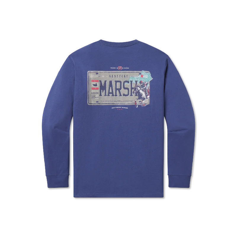 Men's thermal long sleeve base layer shirts for winter skiing Backroads Collection Tee - Kentucky - Long Sleeve Men's thermal long sleeve base layer shirts for winter skiing Backroads Collection Tee - Kentucky - Long Sleeve