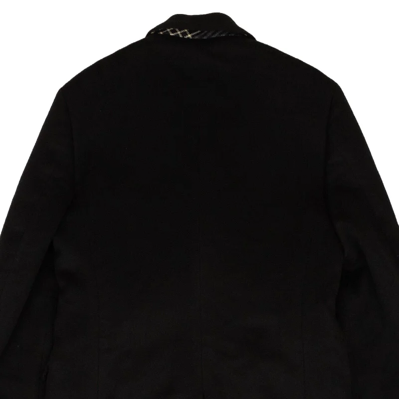 Men coats with a wind - resistant outer layer for blustery weather Black Wool Senior Coat Men coats with a wind - resistant outer layer for blustery weather Black Wool Senior Coat
