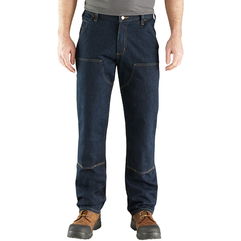 Men's Jeans with a Hidden Coin Pocket for Added Convenience Carhartt Men's Rugged Flex® Relaxed Fit Double-Front Utility Jean Men's Jeans with a Hidden Coin Pocket for Added Convenience Carhartt Men's Rugged Flex® Relaxed Fit Double-Front Utility Jean