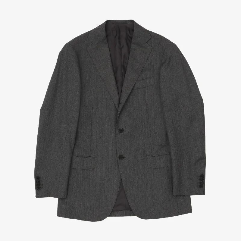   Herringbone Two-Piece Suit