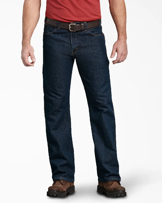 Men's Slim Fit Stretch Jeans in Dark Wash for a Modern and Comfortable Look Dickies Men's Relaxed Fit Carpenter Jean Men's Slim Fit Stretch Jeans in Dark Wash for a Modern and Comfortable Look Dickies Men's Relaxed Fit Carpenter Jean