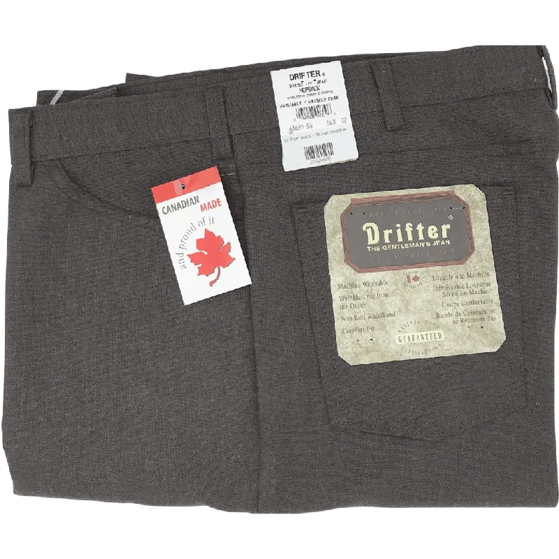 Men's Jeans with a Cargo - Inspired Knee Pocket for Extra Storage Drifter Jeans - Brown Heather Men's Jeans with a Cargo - Inspired Knee Pocket for Extra Storage Drifter Jeans - Brown Heather