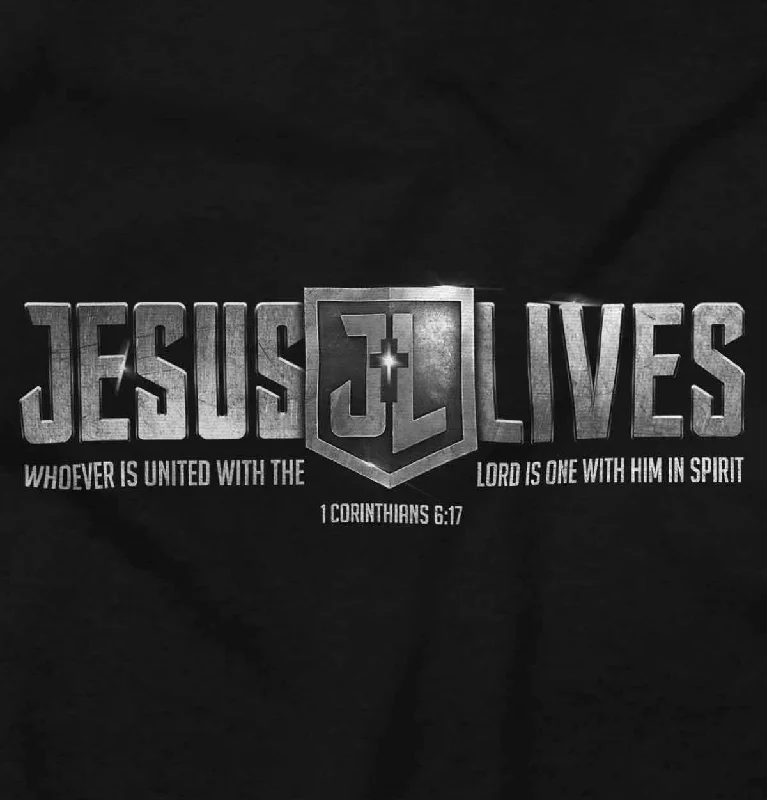 Men's long sleeve tartan pattern shirts for a traditional Scottish look Jesus Lives Long Sleeve T-Shirt Men's long sleeve tartan pattern shirts for a traditional Scottish look Jesus Lives Long Sleeve T-Shirt