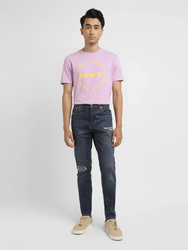Men's Jeans with a Button - Fly for a Traditional and Classic Aesthetic Men's 512 Mid Indigo Slim Tapered Fit Jeans Men's Jeans with a Button - Fly for a Traditional and Classic Aesthetic Men's 512 Mid Indigo Slim Tapered Fit Jeans