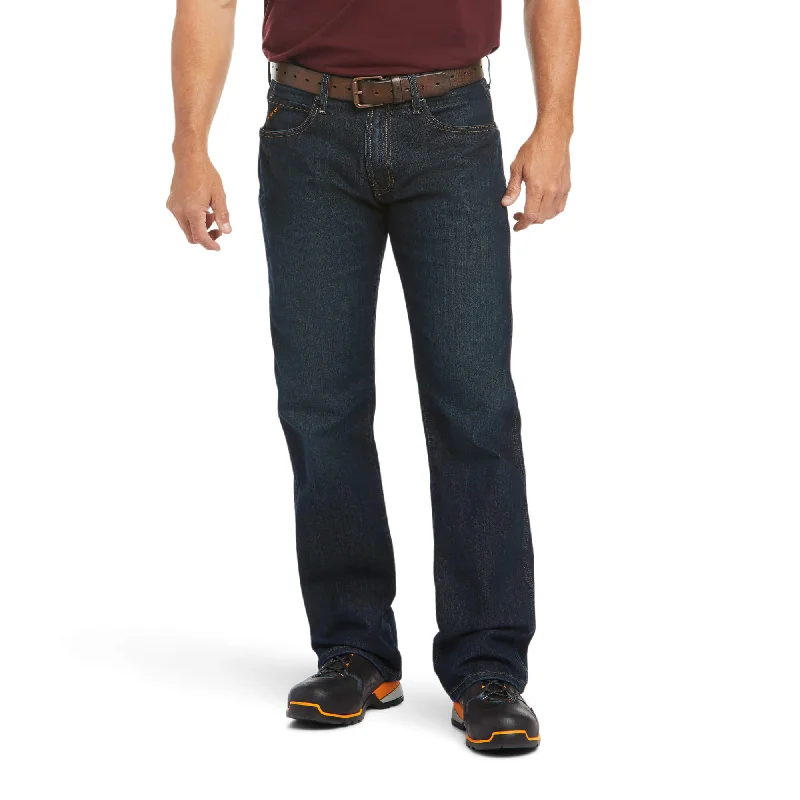 Men's Jeans with a Cargo - Inspired Knee Pocket for Extra Storage Men's Ariat Rebar M5 Straight DuraStretch Edge Stackable Straight Leg Jean 10016223 Men's Jeans with a Cargo - Inspired Knee Pocket for Extra Storage Men's Ariat Rebar M5 Straight DuraStretch Edge Stackable Straight Leg Jean 10016223