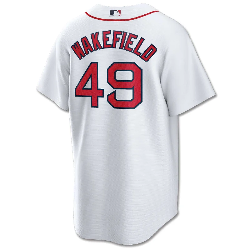 Men's Basketball Jerseys with Signature Player Logos for a Fan - Favorite Look Nike Replica Home Jersey - White - Wakefield Men's Basketball Jerseys with Signature Player Logos for a Fan - Favorite Look Nike Replica Home Jersey - White - Wakefield