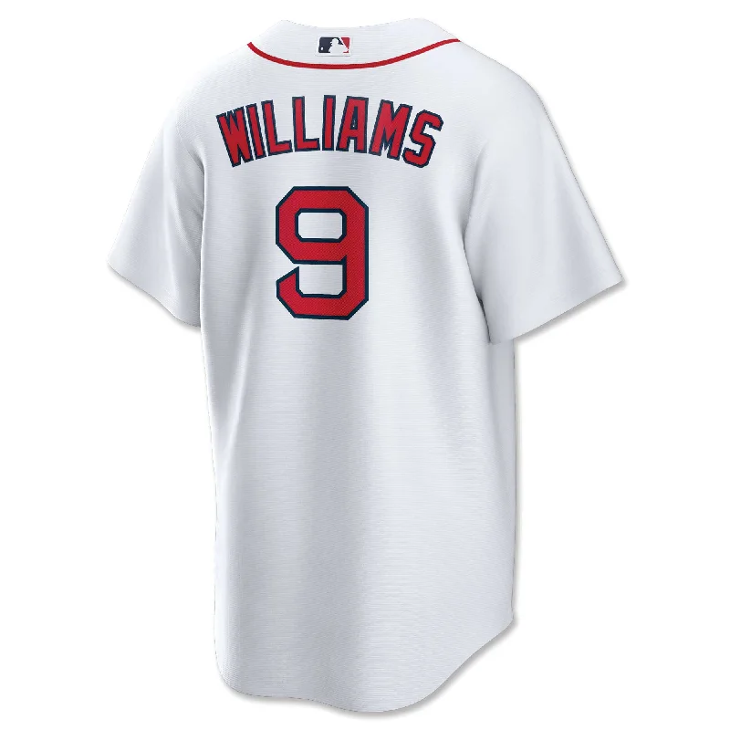 Men's Moisture - Wicking Golf Jerseys with UV Protection for Comfortable Rounds on the Course Nike Replica Home Jersey - White - Williams #9 Men's Moisture - Wicking Golf Jerseys with UV Protection for Comfortable Rounds on the Course Nike Replica Home Jersey - White - Williams #9