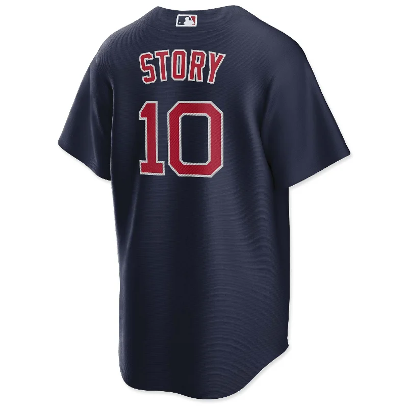 Men's Replica Hockey Jerseys of Star Players for Devoted Ice Hockey Supporters Nike Replica Road Alternate Jersey - Navy - Story #10 Men's Replica Hockey Jerseys of Star Players for Devoted Ice Hockey Supporters Nike Replica Road Alternate Jersey - Navy - Story #10
