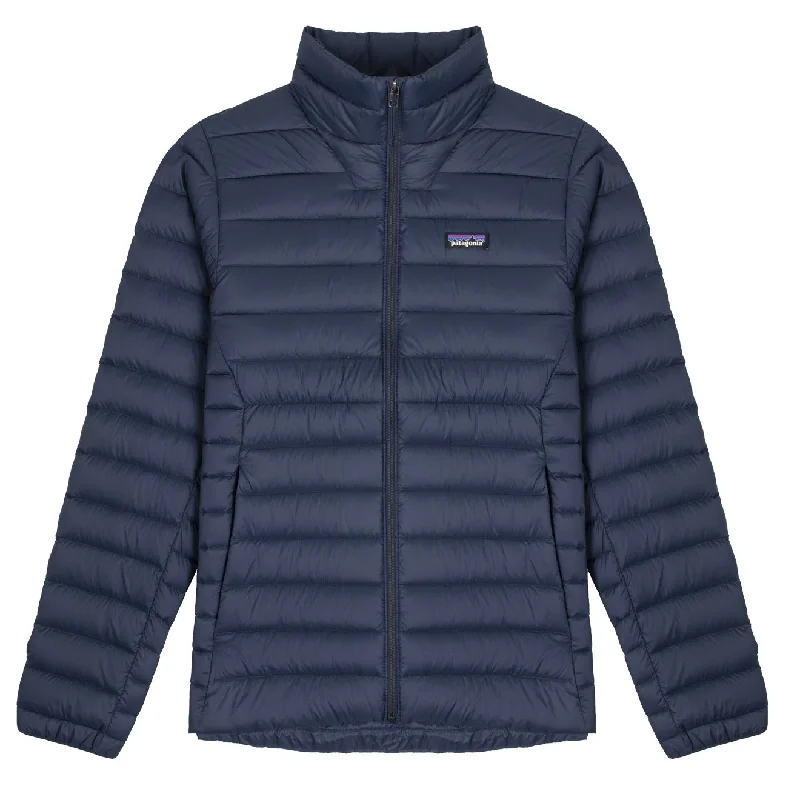 Men coats with a stand - up collar for a sleek and modern look Patagonia Down Sweater New Navy Men coats with a stand - up collar for a sleek and modern look Patagonia Down Sweater New Navy