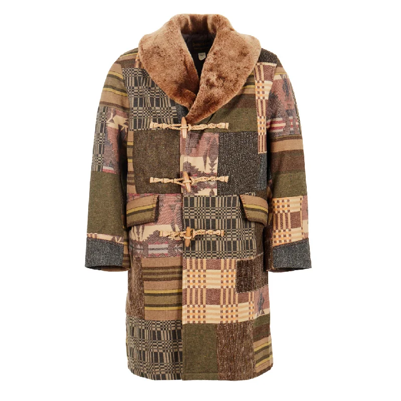 Men coats with a wind - resistant outer layer for blustery weather RRL by Ralph Lauren Ellendale Coat Multi Men coats with a wind - resistant outer layer for blustery weather RRL by Ralph Lauren Ellendale Coat Multi