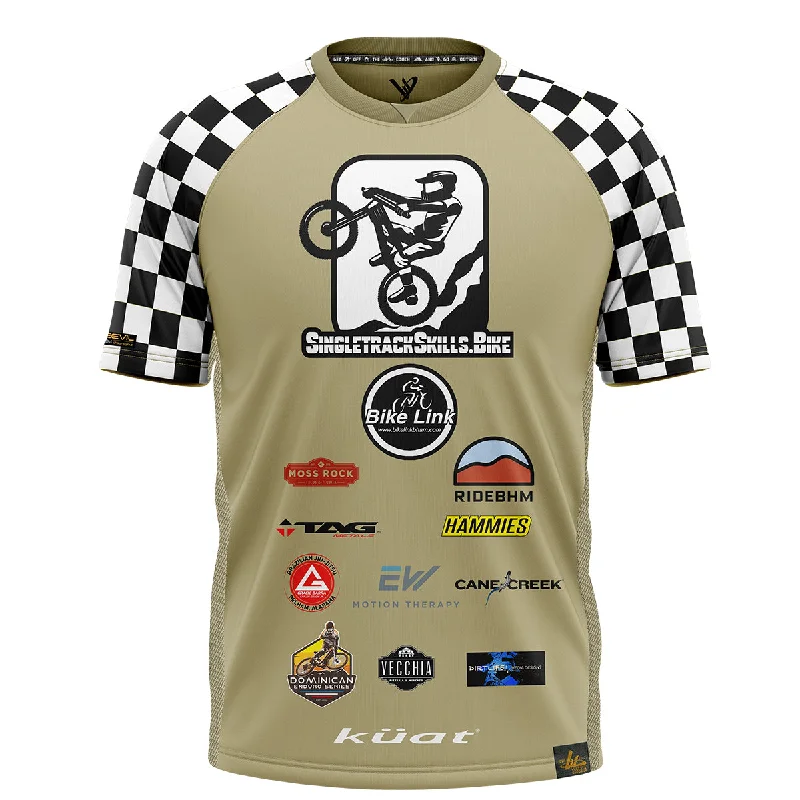 Men's Limited - Edition Cricket Jerseys Commemorating Historic Matches for Die - Hard Cricket Lovers SINGLETRACK SKILLS JERSEY// RECYCLED Men's Limited - Edition Cricket Jerseys Commemorating Historic Matches for Die - Hard Cricket Lovers SINGLETRACK SKILLS JERSEY// RECYCLED