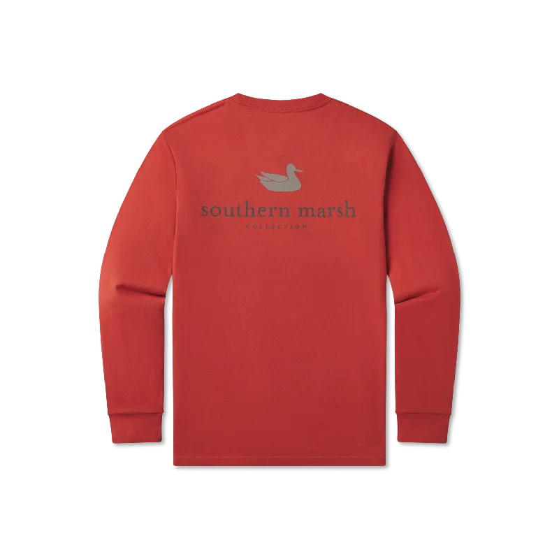 Men's waterproof long sleeve rain shirts for outdoor hiking in the rain Authentic Vibrant Tee - Long Sleeve Men's waterproof long sleeve rain shirts for outdoor hiking in the rain Authentic Vibrant Tee - Long Sleeve