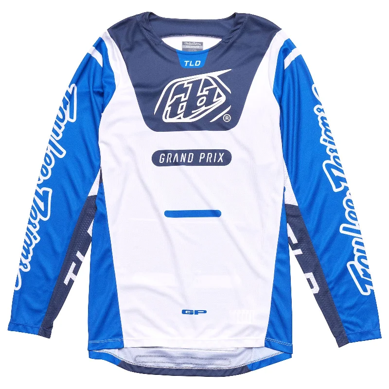 Men's Vintage American Football Jerseys of Legendary Teams for Collectors and Fans GP Pro Jersey Blends White / Blue Men's Vintage American Football Jerseys of Legendary Teams for Collectors and Fans GP Pro Jersey Blends White / Blue