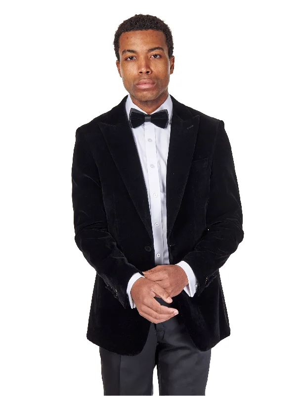 Men Blazers with Striped Patterns for a Business - like Look Men Blazers with Striped Patterns for a Business - like Look STAN – BLACK VELVET TUXEDO SMOKING JACKET Men Blazers with Striped Patterns for a Business - like Look Men Blazers with Striped Patterns for a Business - like Look STAN – BLACK VELVET TUXEDO SMOKING JACKET