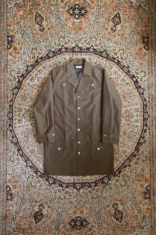 Men coats with a quick - drying feature for active lifestyles REMOVAL COAT (WARBLER KHAKI) Men coats with a quick - drying feature for active lifestyles REMOVAL COAT (WARBLER KHAKI)