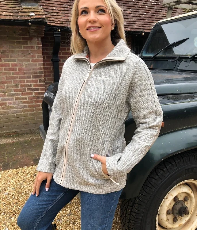 Waterproof men coats with taped seams for heavy rain and snow days Stone Craghoppers Mabel Full Zip Fleece Waterproof men coats with taped seams for heavy rain and snow days Stone Craghoppers Mabel Full Zip Fleece