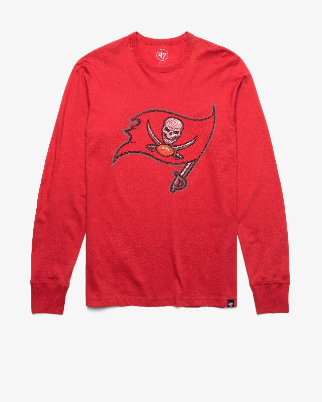 Men's moisture wicking long sleeve athletic shirts for running marathons TAMPA BAY BUCCANEERS PREMIER '47 FRANKLIN LONG SLEEVE TEE Men's moisture wicking long sleeve athletic shirts for running marathons TAMPA BAY BUCCANEERS PREMIER '47 FRANKLIN LONG SLEEVE TEE