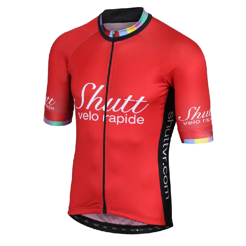 Men's Sustainable Organic Cotton Rugby Jerseys for Eco - Conscious Sports Enthusiasts Team Shutt Jersey - Red Men's Sustainable Organic Cotton Rugby Jerseys for Eco - Conscious Sports Enthusiasts Team Shutt Jersey - Red