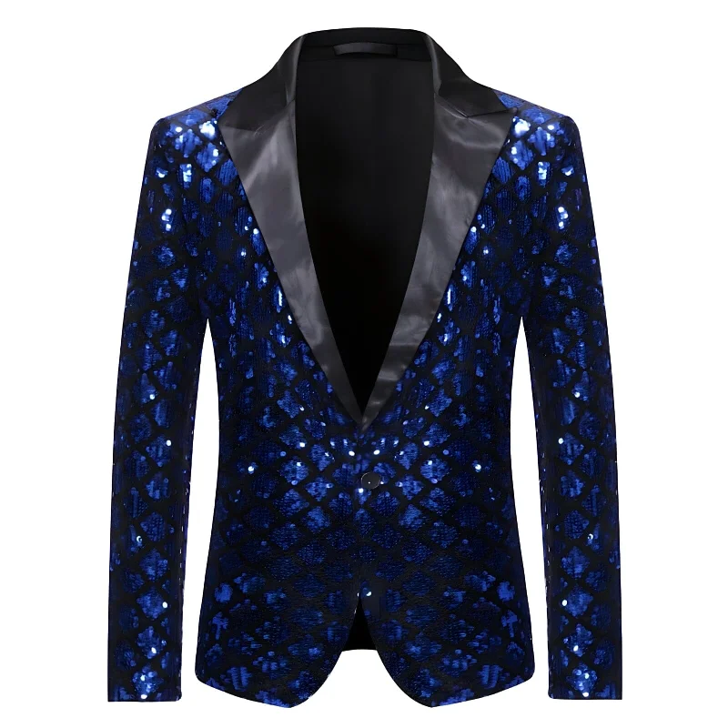 Men Blazers for Cocktail Parties in Satin - like and Shiny Fabrics Men Blazers for Cocktail Parties in Satin - like and Shiny Fabrics The Damond Sequin Slim Fit Blazer Suit Jacket - Cobalt Men Blazers for Cocktail Parties in Satin - like and Shiny Fabrics Men Blazers for Cocktail Parties in Satin - like and Shiny Fabrics The Damond Sequin Slim Fit Blazer Suit Jacket - Cobalt