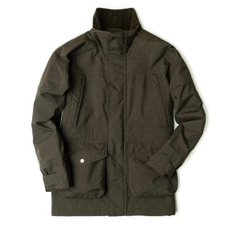 Men coats with multiple inner pockets for convenient storage of essentials Westley Richards Gale Waterproof Shooting Coat Moorland Men coats with multiple inner pockets for convenient storage of essentials Westley Richards Gale Waterproof Shooting Coat Moorland
