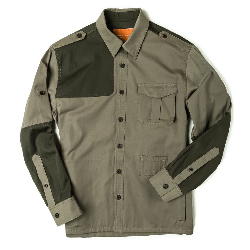 Slim - fit men coats in navy blue for a classic and sophisticated appearance Westley Richards Huntsman Overshirt Wildgrass Slim - fit men coats in navy blue for a classic and sophisticated appearance Westley Richards Huntsman Overshirt Wildgrass