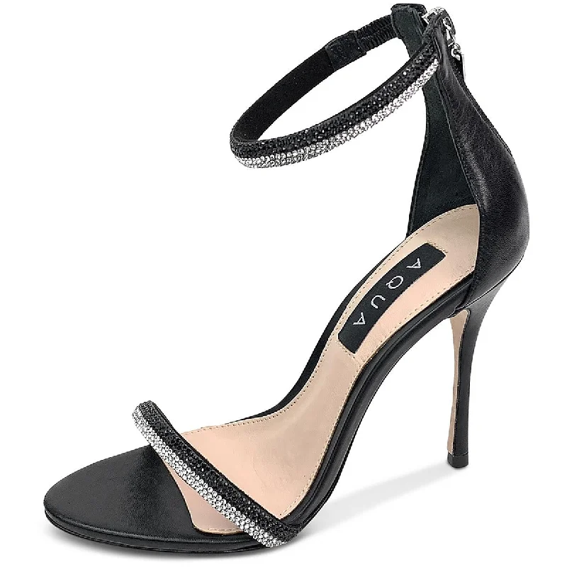 Women's Snake Print Heeled Sandals with Platform and Open Toe in Black and Gold for a Sexy and Trendy Vibe Aqua Womens Olivia Ankle Strap Leather Heels Women's Snake Print Heeled Sandals with Platform and Open Toe in Black and Gold for a Sexy and Trendy Vibe Aqua Womens Olivia Ankle Strap Leather Heels