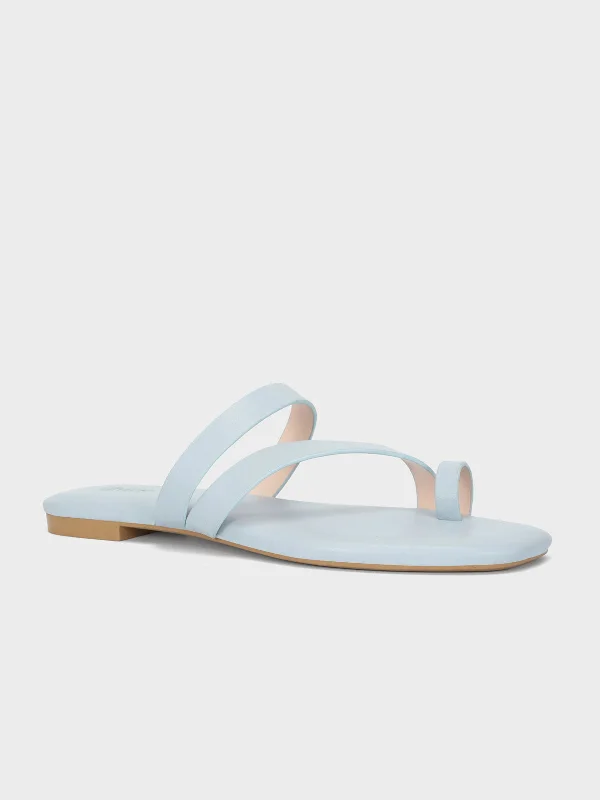 Women's Backless Slippers with a Furry Trim in Light Pink for a Cute and Casual Look Women's "KERMIT" Casual Summer Slippers