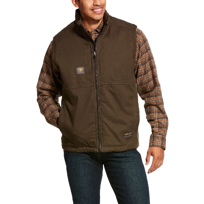 Men's Sleeveless Puffer Vest in Red for a Bold and Stylish Statement Men's Ariat Rebar DuraCanvas Vest #10027851 Men's Sleeveless Puffer Vest in Red for a Bold and Stylish Statement Men's Ariat Rebar DuraCanvas Vest #10027851