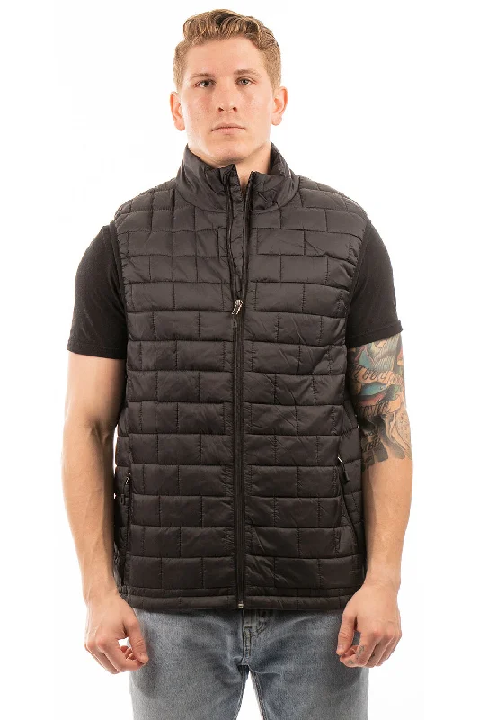 Men's Shearling Vest in Tan for a Timeless and Elegant Appearance Burnside Mens Element Full Zip Puffer Vest - Black Men's Shearling Vest in Tan for a Timeless and Elegant Appearance Burnside Mens Element Full Zip Puffer Vest - Black