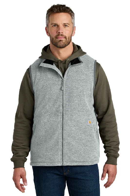Men's Shearling Vest in Tan for a Timeless and Elegant Appearance Carhartt Mens Textured Fleece Full Zip Vest - Heather Grey - COMING SOON Men's Shearling Vest in Tan for a Timeless and Elegant Appearance Carhartt Mens Textured Fleece Full Zip Vest - Heather Grey - COMING SOON