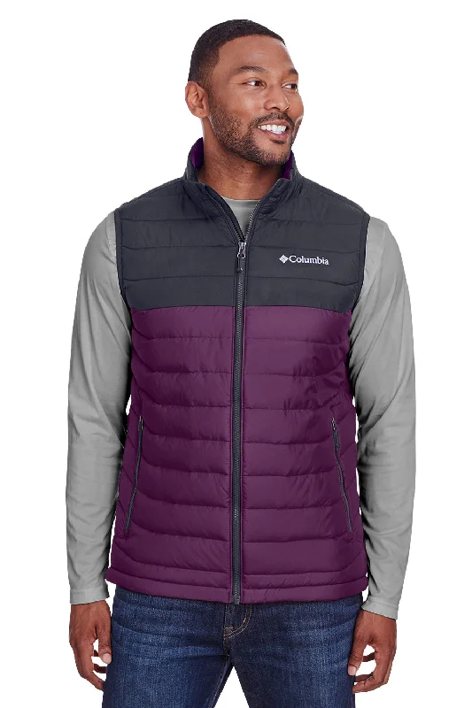 Men's Camouflage - Print Vest in Green for Hunting and Outdoor Adventures Columbia Mens Powder Lite Water Resistant Full Zip Vest - Black Cherry/Shark Grey Men's Camouflage - Print Vest in Green for Hunting and Outdoor Adventures Columbia Mens Powder Lite Water Resistant Full Zip Vest - Black Cherry/Shark Grey