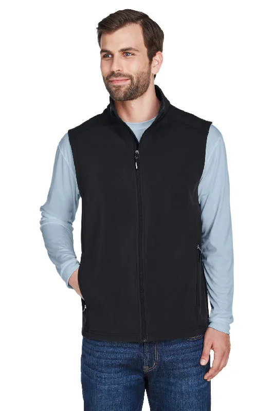 Men's Quilted Down Vest in Black for Extreme Winter Warmth Core 365 Mens Cruise Water Resistant Full Zip Fleece Vest - Black Men's Quilted Down Vest in Black for Extreme Winter Warmth Core 365 Mens Cruise Water Resistant Full Zip Fleece Vest - Black