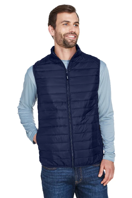 Men's Sherpa - Lined Denim Vest in Blue for a Rustic and Warm Ensemble Core 365 Mens Prevail Packable Puffer Water Resistant Full Zip Vest - Classic Navy Blue Men's Sherpa - Lined Denim Vest in Blue for a Rustic and Warm Ensemble Core 365 Mens Prevail Packable Puffer Water Resistant Full Zip Vest - Classic Navy Blue