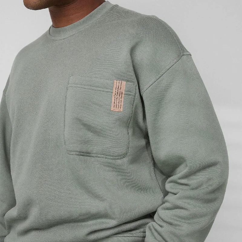 Men's Sweaters with Embroidered Details for a Decorative Look​ Men’s Silksweats™ Reversible Pocket Sweatshirt