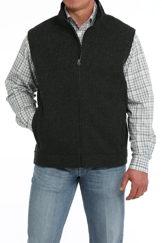 Men's Sherpa - Lined Denim Vest in Blue for a Rustic and Warm Ensemble Men's Cinch Knit Bonded Vest #MWV1909001 Men's Sherpa - Lined Denim Vest in Blue for a Rustic and Warm Ensemble Men's Cinch Knit Bonded Vest #MWV1909001