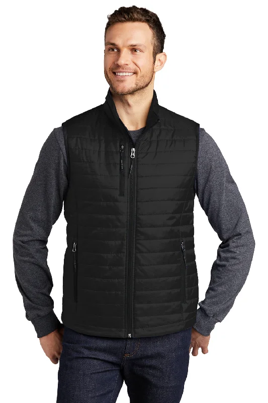 Plus Size Men's Cable - Knit Wool Vest in Navy for a Classic and Cozy Look Port Authority Mens Water Resistant Packable Puffy Full Zip Vest - Deep Black Plus Size Men's Cable - Knit Wool Vest in Navy for a Classic and Cozy Look Port Authority Mens Water Resistant Packable Puffy Full Zip Vest - Deep Black