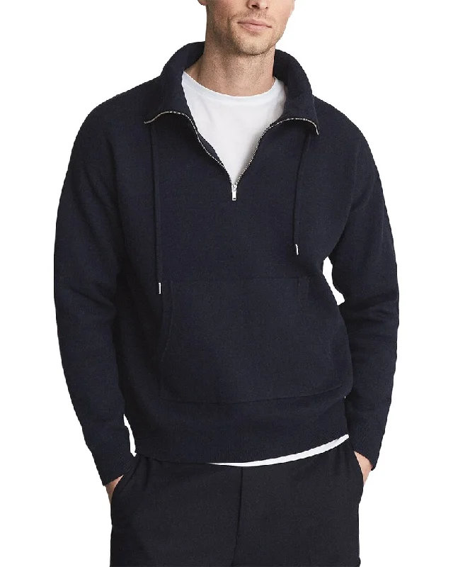  Reiss Robins Wool-Blend Funnel Sweater