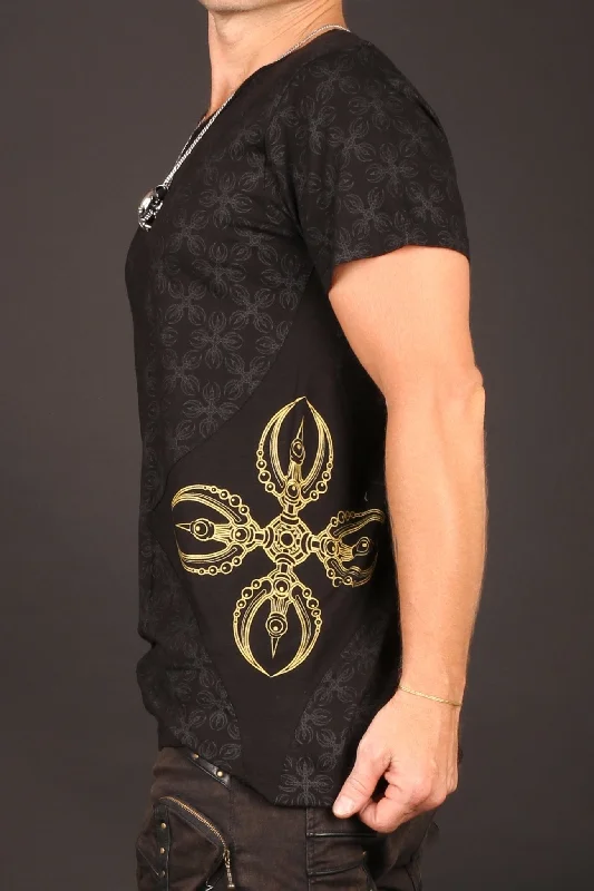 Men's Shearling Vest in Tan for a Timeless and Elegant Appearance Vajra Tshirt