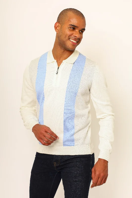  Vellapais Murcello Quarter Zip Polo Shirt