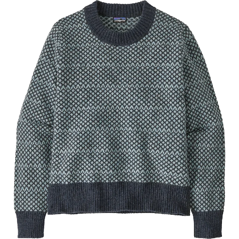  Women's Recycled Wool Crewneck Sweater