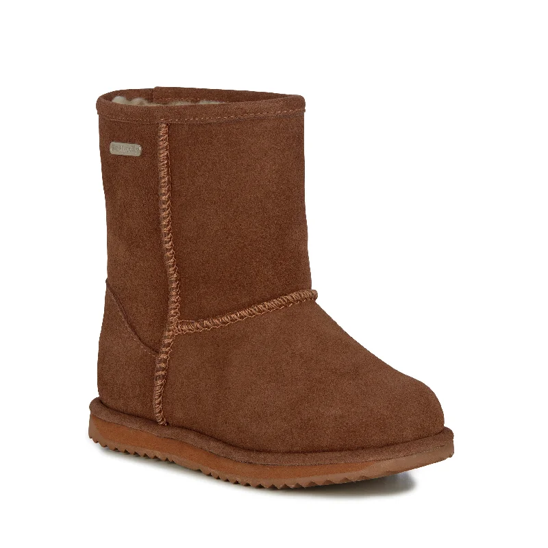 Women's leopard - print winter boots for a bold fashion statement Emu Brumby Lo - Oak Women's leopard - print winter boots for a bold fashion statement Emu Brumby Lo - Oak