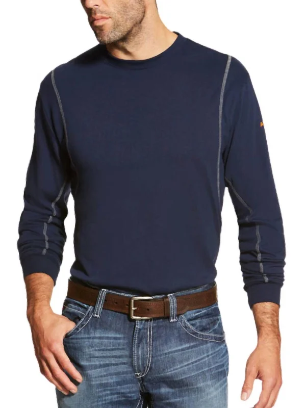 Men's organic cotton crew - neck t - shirts for everyday comfortAc Crew T-Shirt - Plus In Navy Men's organic cotton crew - neck t - shirts for everyday comfortAc Crew T-Shirt - Plus In Navy