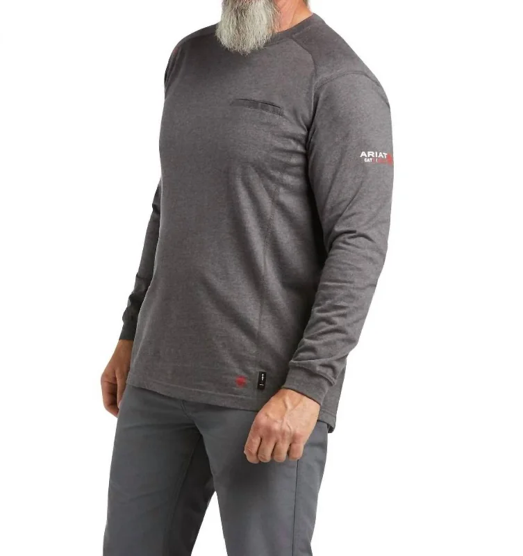Men's eco - friendly recycled t - shirts for sustainable fashion choicesAir Life On The Line Graphic Top - Plus In Charcoal Heather Men's eco - friendly recycled t - shirts for sustainable fashion choicesAir Life On The Line Graphic Top - Plus In Charcoal Heather