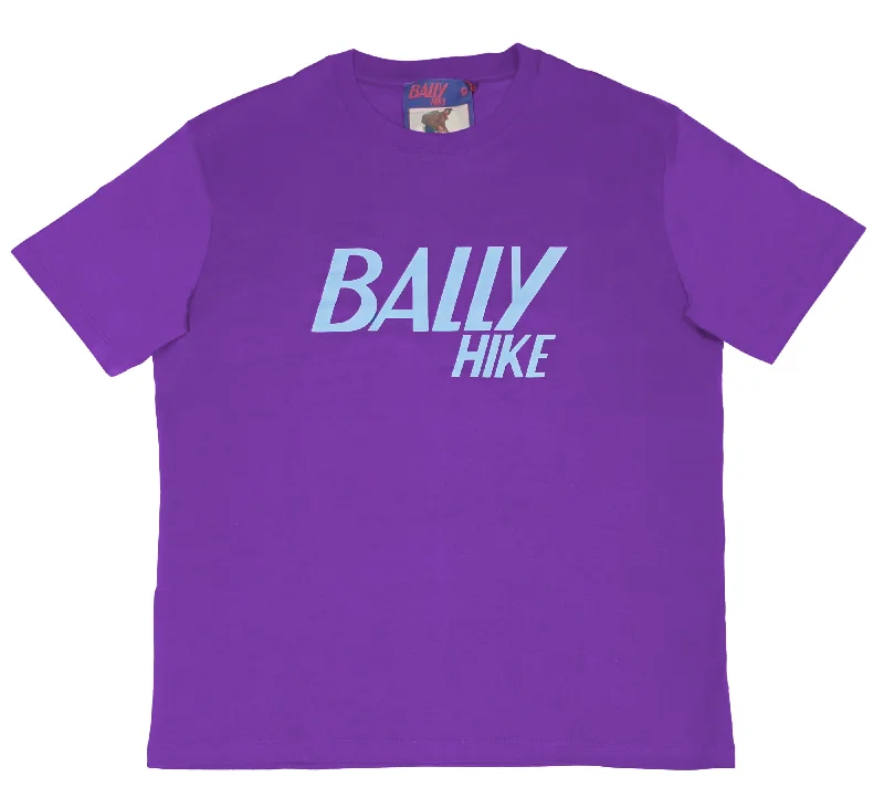Men's moisture - wicking athletic t - shirts for intense workoutsBally 6238609 Men's Hike Purple Cotton Logo T-Shirt Men's moisture - wicking athletic t - shirts for intense workoutsBally 6238609 Men's Hike Purple Cotton Logo T-Shirt