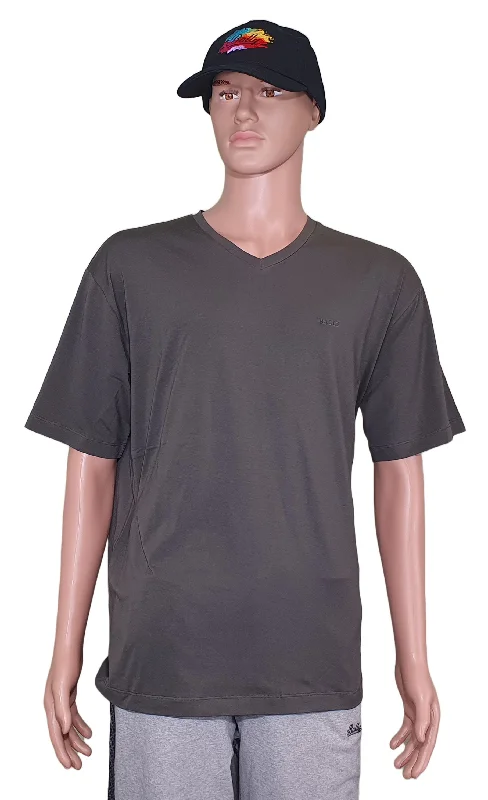 Men's v - neck muscle t - shirts for a body - building aestheticBally 6301169 Men's Forest Green Cotton V-Neck Logo T-Shirt Men's v - neck muscle t - shirts for a body - building aestheticBally 6301169 Men's Forest Green Cotton V-Neck Logo T-Shirt