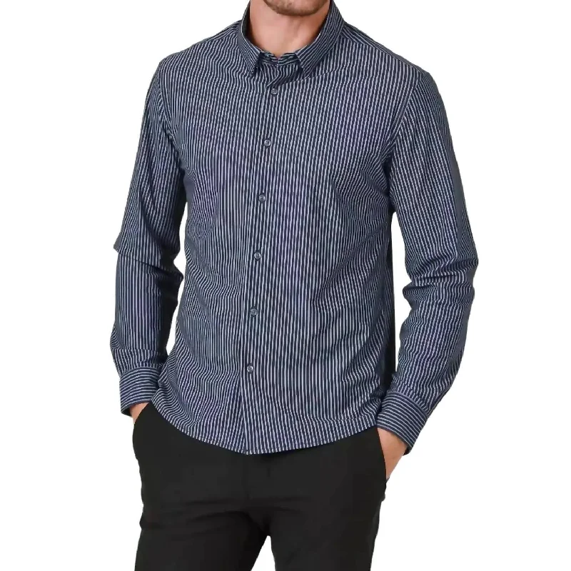Men's antimicrobial t - shirts for odor - free freshness during travelBlaine Long Sleeve Shirt In Black Men's antimicrobial t - shirts for odor - free freshness during travelBlaine Long Sleeve Shirt In Black