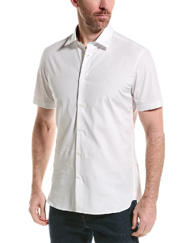 Men's antimicrobial t - shirts for odor - free freshness during travelBurberry Woven Shirt Men's antimicrobial t - shirts for odor - free freshness during travelBurberry Woven Shirt