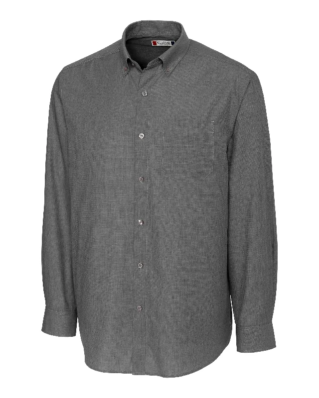 Men's short - sleeve linen t - shirts for summer beach outingsClique Halden Stain Resistant L/S Men's short - sleeve linen t - shirts for summer beach outingsClique Halden Stain Resistant L/S