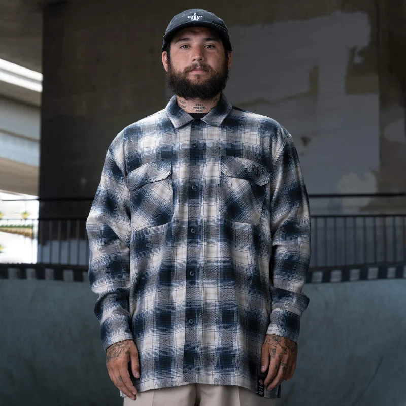 Men's distressed denim - look t - shirts with a rugged appealDickies Ronnie Sandoval Brushed Flannel Shirt Men's distressed denim - look t - shirts with a rugged appealDickies Ronnie Sandoval Brushed Flannel Shirt