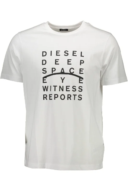 Men's lightweight performance t - shirts for running marathonsDiesel Crisp Crew Neck Logo Men's Tee Men's lightweight performance t - shirts for running marathonsDiesel Crisp Crew Neck Logo Men's Tee